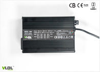 Smart 4 Steps Charging Lithium Battery Charger , 24V 2A Universal 110 To 230 Vac Li Charger