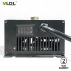 Automatic 60V 15A Lithium Battery Charger LCD Display Of Charging Voltage And Current