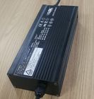 IP65 IP66 Waterproof  6A LFP 48 Volt Battery Charger Aluminum Black Material