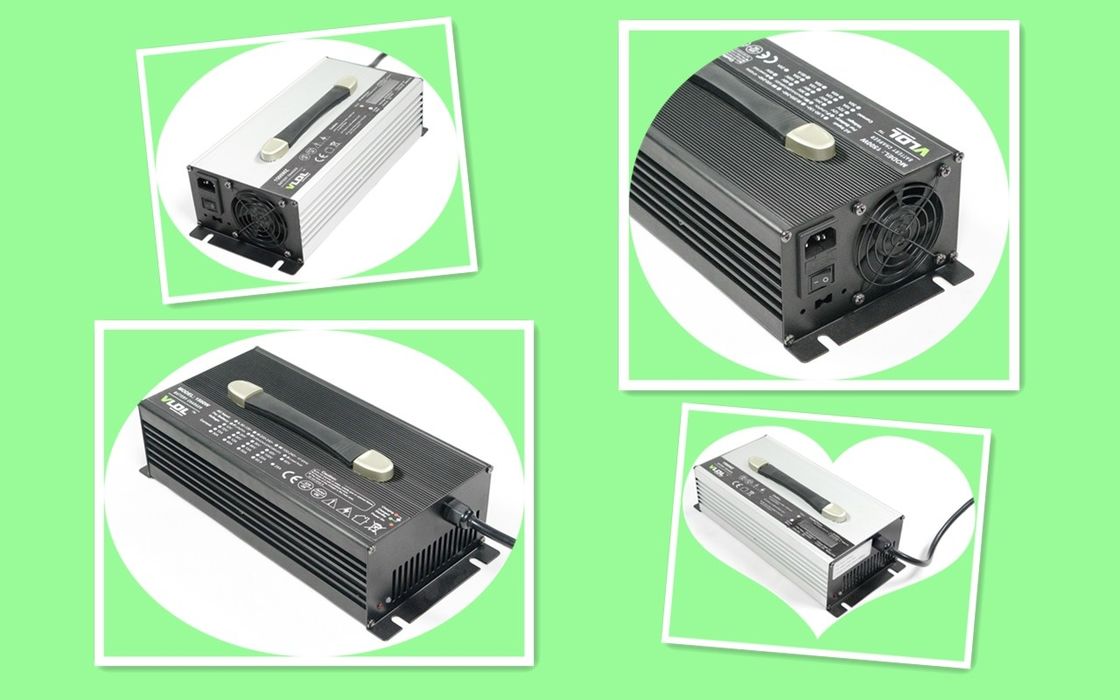 1500W CC CV Charging Automatic Battery Charger Output 48V 58.4V 58.8V 25A For Electric Forklifts