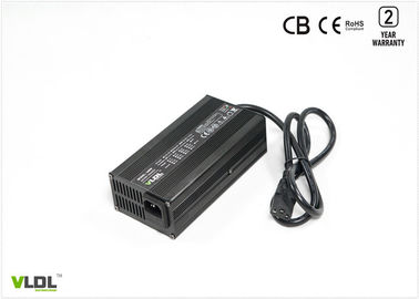 Small Black Silver Sealed Lead Acid Battery Charger , 12V 10A Aluminum Shell Lead Acid Charger