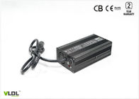 Small Black Silver Sealed Lead Acid Battery Charger , 12V 10A Aluminum Shell Lead Acid Charger