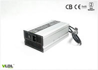 Black Silver Portable And Smart Battery Charger 12V 25A For Lithium And SLA Battery Pack