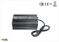 72V 6A HV Battery Charger 2.5 KG For LiFePO4 Battery Packs With Black Silver Case