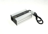 Black Silver 24V 5A Li Battery Charger For LiFePO4 Li - Ion Batteries With Aluminium Case