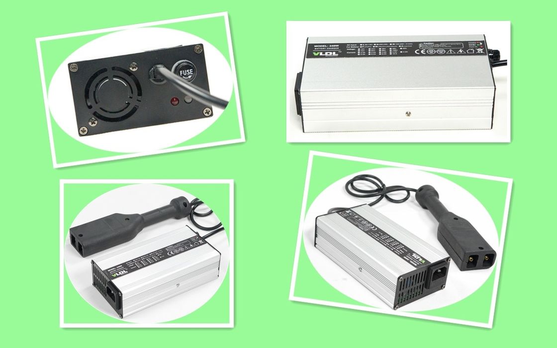 170*90*50 MM Electric Scooter Charger , 1.0 KG Automatic 24V Lithium Battery Charger