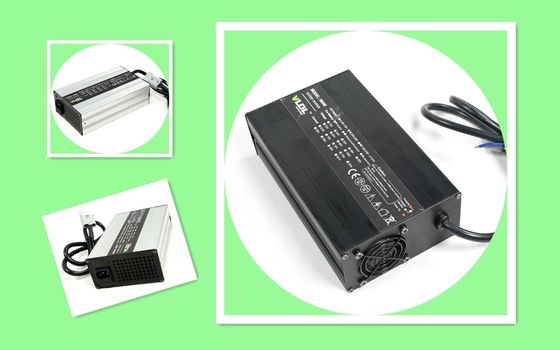 15A 50.4V 48 Volt Lithium Battery Charger CC CV Charging With Shut Off